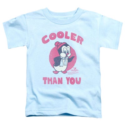 Chilly Willy Cooler Than You Funny Penguin Toddler T-Shirt