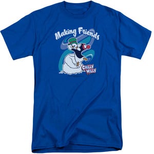 Chilly Willy Making Friends Snowman Tall T-Shirt