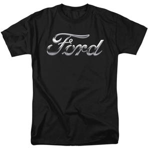 Chrome Ford Logo T-Shirt