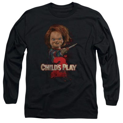 Chucky: Child's Play 2 Here's Chucky Movie Poster Long Sleeve Shirt