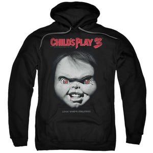 Chucky: Child's Play 3 Face Movie Poster Hoodie