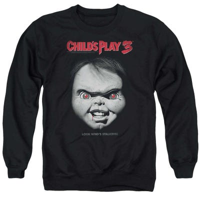 Chucky: Child's Play 3 Face Movie Poster Sweatshirt