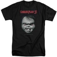 Chucky: Child's Play 3 Face Movie Poster Tall T-Shirt