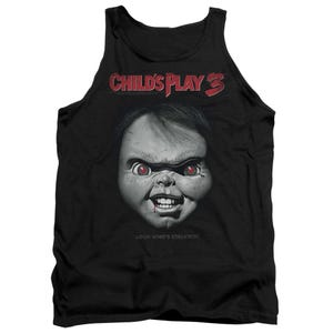 Chucky: Child's Play 3 Face Movie Poster Tank Top