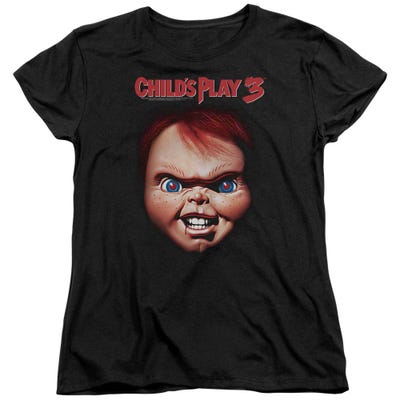 Chucky: Child's Play 3 Moive Poster Womens T-Shirt