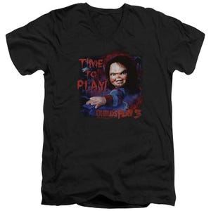 Chucky: Child's Play 3 Time To Play! V-Neck T-Shirt