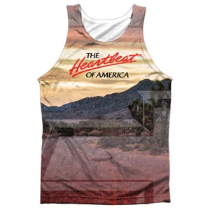 HEARTBEAT ROAD CHEVY Sublimation Tank Top