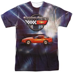 Red Corvette Sublimation T-Shirt