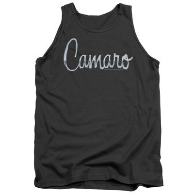Camaro Official Metal Logo Tank Top