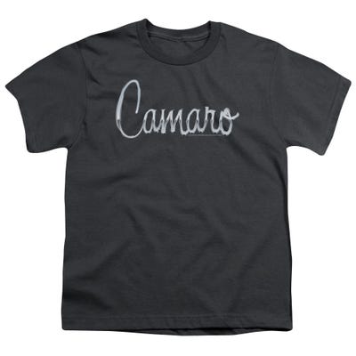 Camaro Official Metal Logo Kids T-Shirt