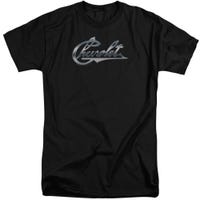 CHROME VINTAGE CHEVY BOWTIE Tall T-Shirt