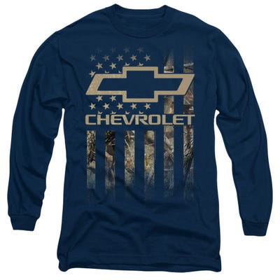 Chevrolet Camo Flag Long Sleeve Shirt