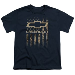 Chevrolet Camo Flag Kids T-Shirt