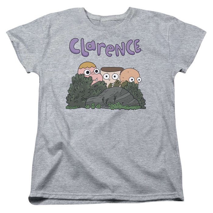Clarence Gang Cartoon Network Womens T-Shirt