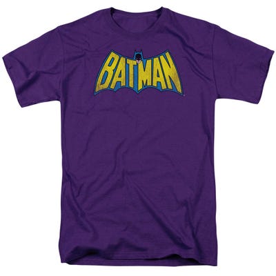 Classic Batman Logo Distressed T-Shirt