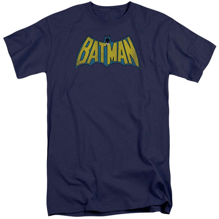 Classic Batman Vintage Logo Tall T-Shirt