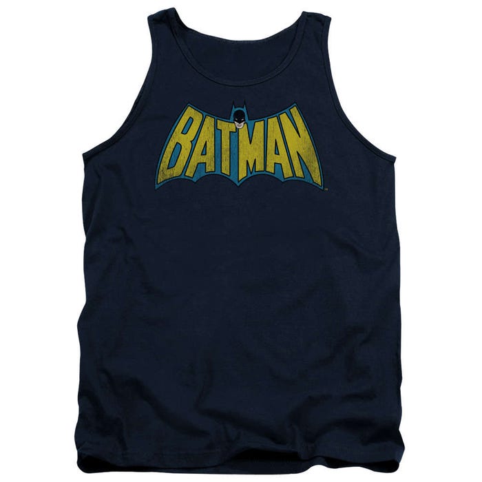 Classic Batman Vintage Logo Tank Top