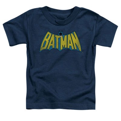 Classic Batman Vintage Logo Toddler T-Shirt