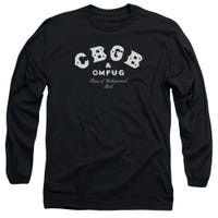 Classic CBGB Logo Long Sleeve Shirt