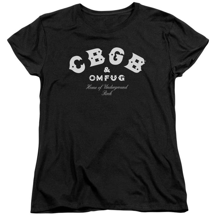 Classic CBGB Logo Womens T-Shirt