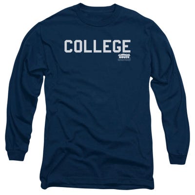 Classic Collage Logo Retro Animal House Long Sleeve Shirt