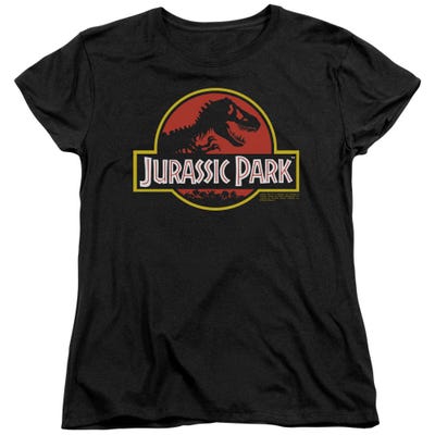 Classic Logo Jurassic Park Womens T-Shirt