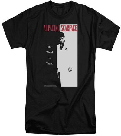 Classic Scarface Tall T-Shirt