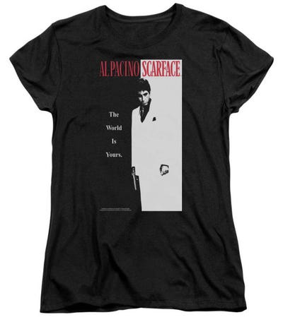 Classic Scarface Womens T-Shirt