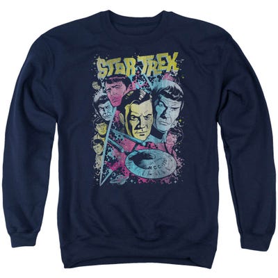 Classic Star Trek Crew Illustrated Sweatshirt