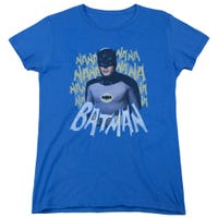 Classic Theme Song Batman Womens T-Shirt