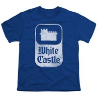 Classic White Castle Logo Kids T-Shirt