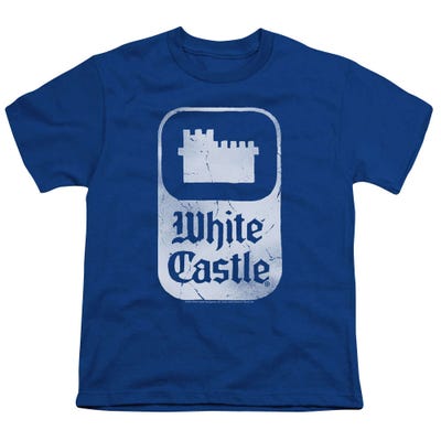 Classic White Castle Logo Kids T-Shirt