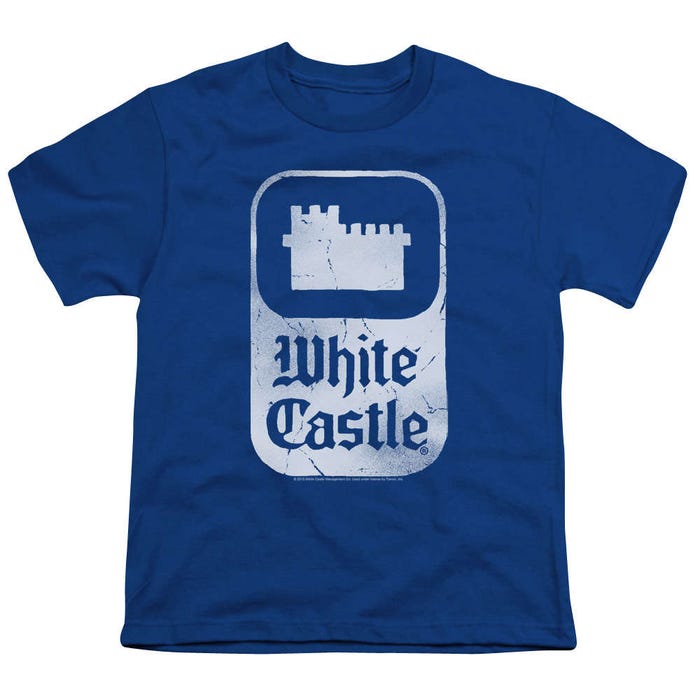 Classic White Castle Logo Kids T-Shirt