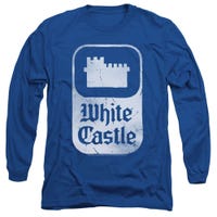 Classic White Castle Logo Long Sleeve Shirt