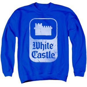 Classic White Castle Logo Sweatshirt