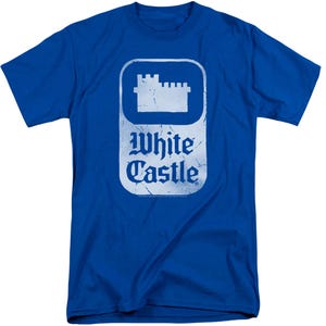 Classic White Castle Logo Tall T-Shirt