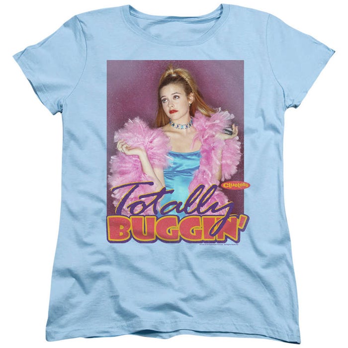 Clueless Movie Totally Buggin Womens T-Shirt
