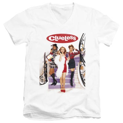 Clueless Poster V-Neck T-Shirt