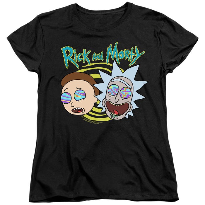 RICK AND MORTY/BLOWN MINDS Womens T-Shirt