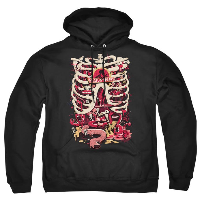RICK AND MORTY ANATOMY PARK LOGO Hoodie