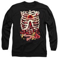RICK AND MORTY ANATOMY PARK LOGO Long Sleeve Shirt