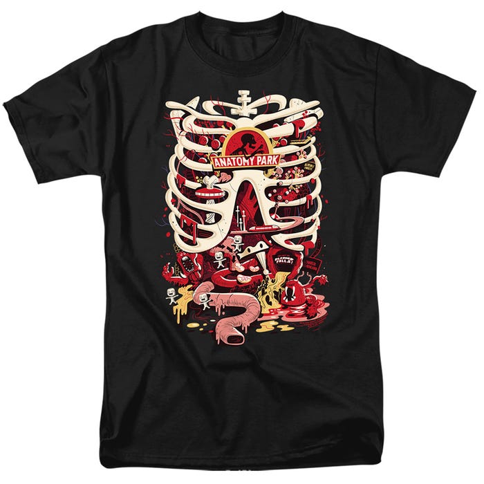 RICK AND MORTY ANATOMY PARK LOGO T-Shirt