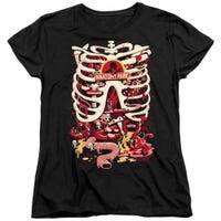 RICK AND MORTY ANATOMY PARK LOGO Womens T-Shirt