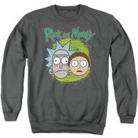 Rick And Morty Floating Heads Sweatshirt