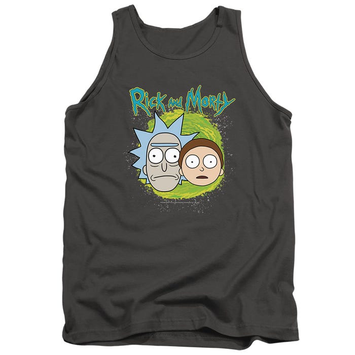 Rick And Morty Floating Heads Tank Top