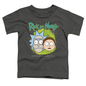 Rick And Morty Floating Heads Toddler T-Shirt