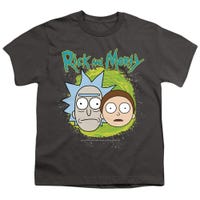 Rick And Morty Floating Heads Kids T-Shirt