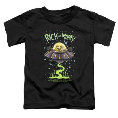 Rick And Morty drunk Rick Ship Toddler T-Shirt
