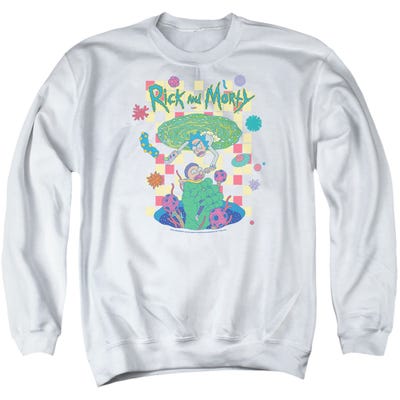 Rick And Morty falling Portals Sweatshirt