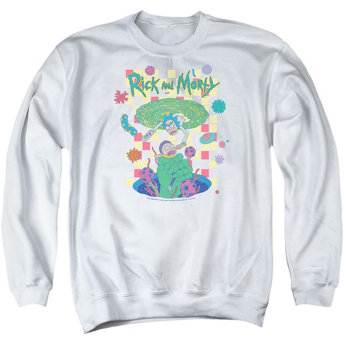 Rick And Morty falling Portals Sweatshirt